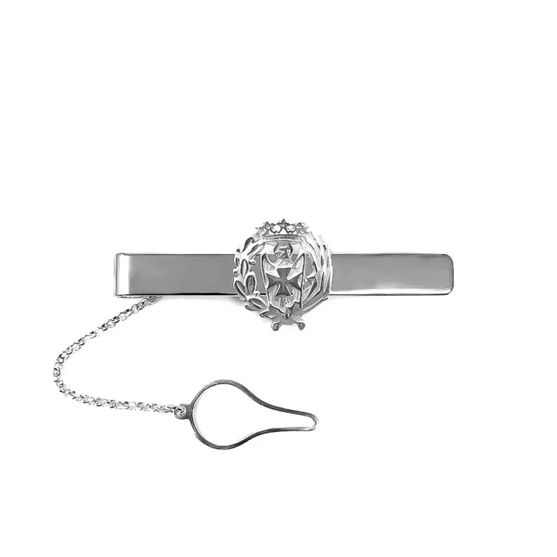 Pisacorbatas Insignia Profesional Enfermería Plata Ley 925m 54 mm.. G