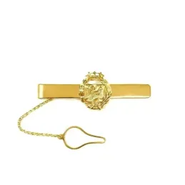 Pisacorbatas con Insignia Profesional de Odontología escudo Plata Ley