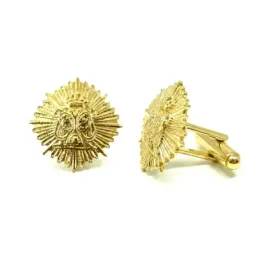 Gemelos Insignia Profesional Perito Mercantil Contabilidad Plata de L