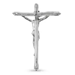 Cruz Cristo de la Expiración de Málaga Colgante en Plata de Ley 925m