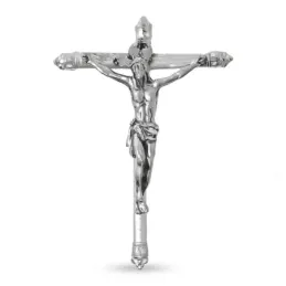 Cruz Cristo de la Expiración de Málaga Colgante en Plata de Ley 925m