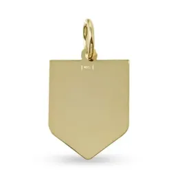 Atlético de Madrid Colgante en Oro de 18k macizo con 18 mm. escudo ac