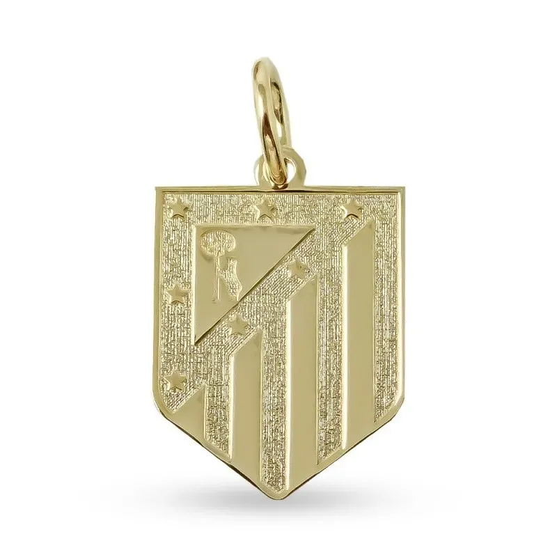 Atlético de Madrid Colgante en Oro de 18k macizo con 18 mm. escudo ac