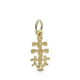 Cruz oro 18k Carava 17mm. [8051]