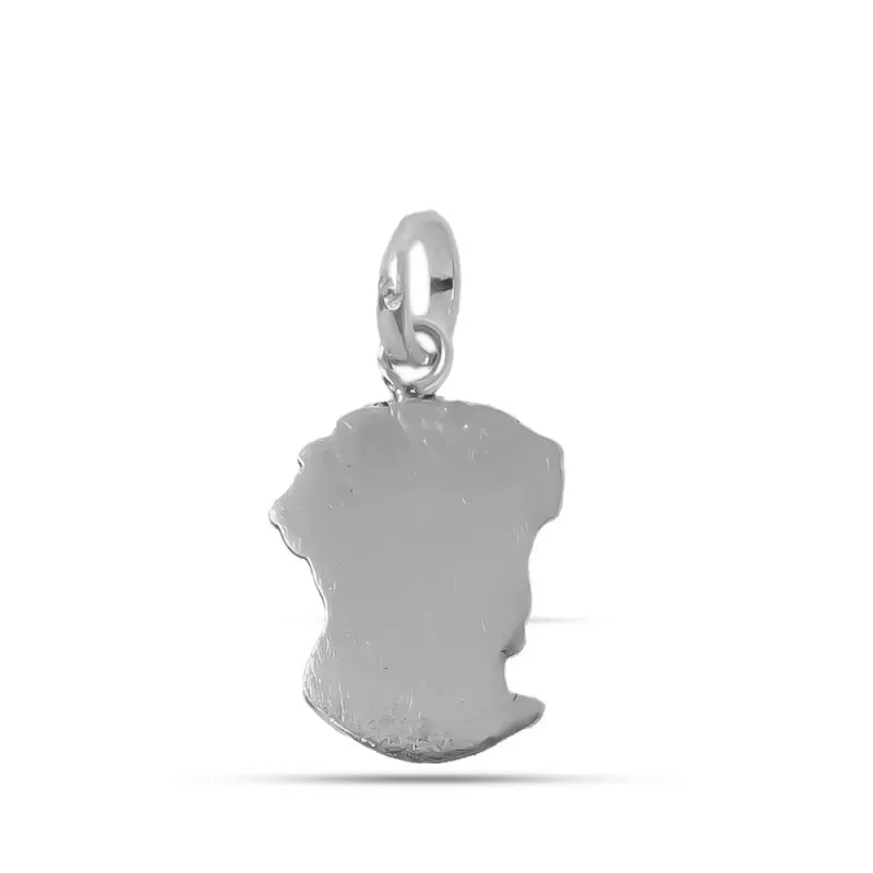 Nuestro Padre Jesús de los Afligidos Puente Genil Colgante Plata Ley