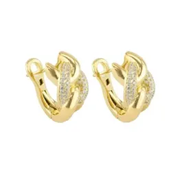 Aros Pendientes en Plata de Ley 925m chapados en oro con 18.5 mm. for