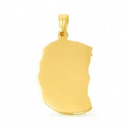 Cristo de los Gitanos Colgante en Oro de 18k silueta maciza de 43 mm.