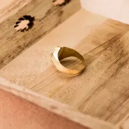 Sello oro 18k tallado [AA2212]