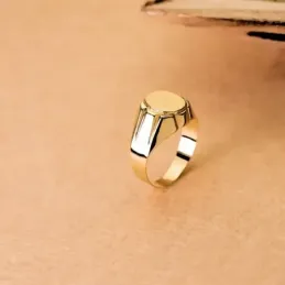 Sello oro 18k tallado [AA2212]