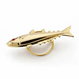 Pin solapa 18k caballa Ceuta 27mm. [AA1996] atún pez