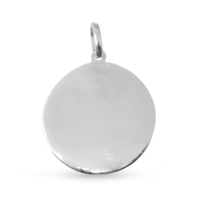 Paloma Espíritu Santo Colgante Plata de Ley 925m macizo de 27 mm.. Gr