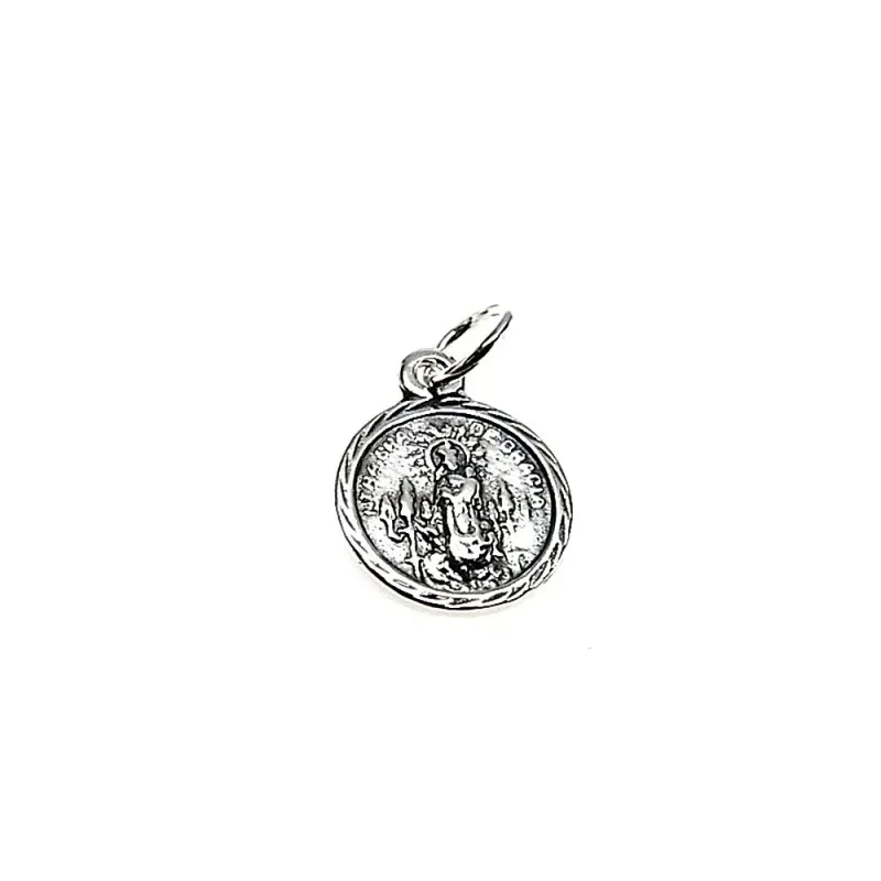 Medalla plata ley 925m 10mm. Virgen Gracia Puerto Llano [AA8165]