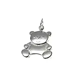 Colgante plata ley 925m lis osito pequeño [AB0560]