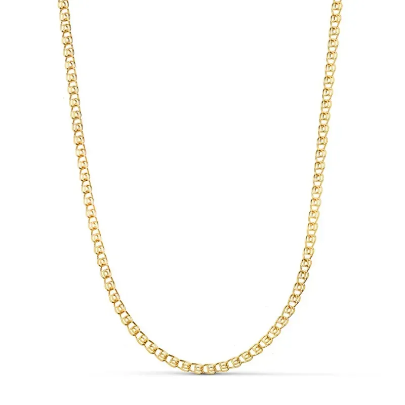 Cadena oro 18k maciza love 40 cm. 2,5 mm. 3.80 grs. [9503]