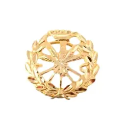 Ingeniero Agrónomo Insignia Profesional escudo oro 18k 15 mm. alfiler