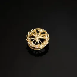 Ingeniero Agrónomo Insignia Profesional escudo oro 18k 15 mm. alfiler