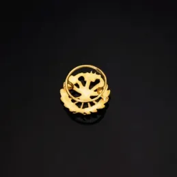 Ingeniero Agrónomo Insignia Profesional escudo oro 18k 15 mm. alfiler