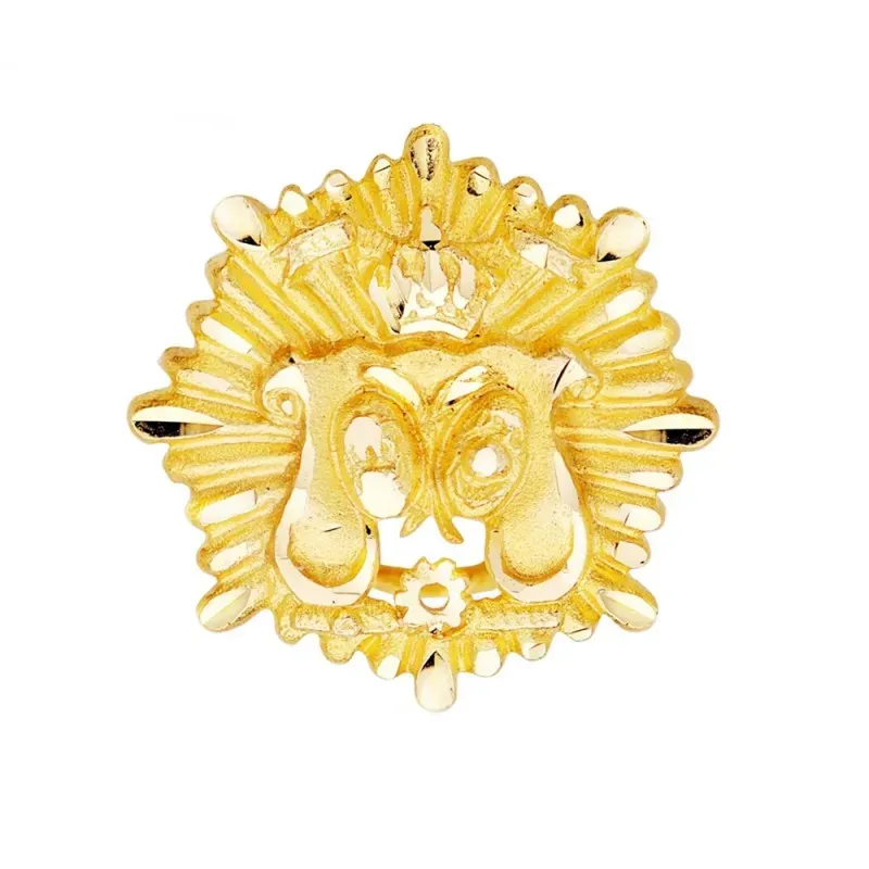 Asesor Físcal Insignia Profesional Escudo Oro 18k unisex 17 mm. alfil
