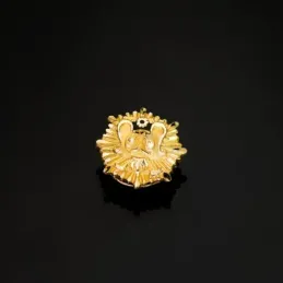 Asesor Físcal Insignia Profesional Escudo Oro 18k unisex 17 mm. alfil
