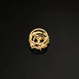 Bellas Artes Insignia Profesional Escudo Oro 18k unisex 15 mm. alfile