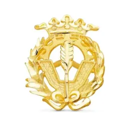 Ciencias Políticas Y Económicas Insignia Profesional Escudo Oro 18k u