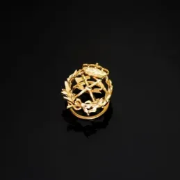 Ingeniero De Montes Insignia Profesional Escudo Oro 18k unisex 17 mm.