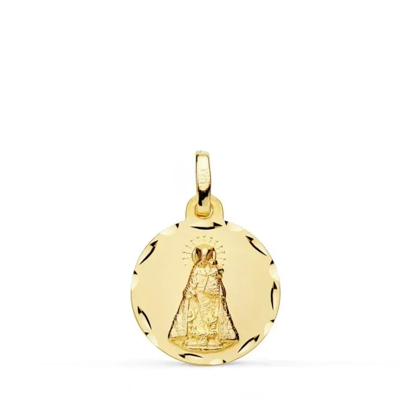 Virgen de los Desamparados Medalla Oro 18k