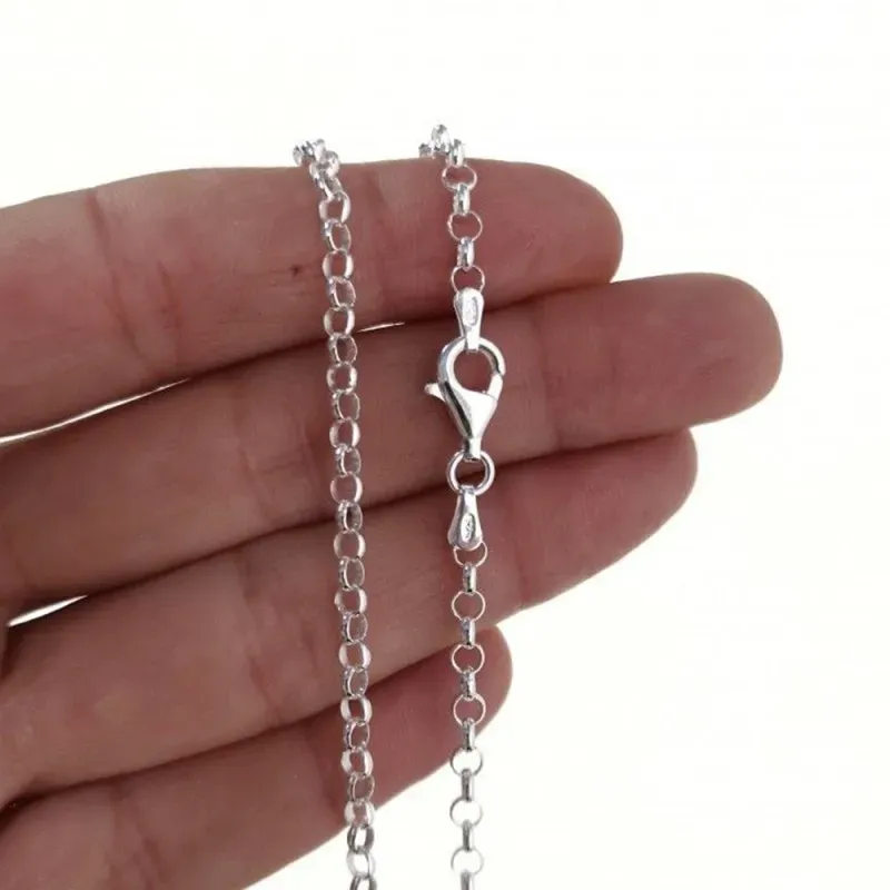 Cadena plata ley 925m 70cm. rolo hilo 0.45mm. [AB2556]