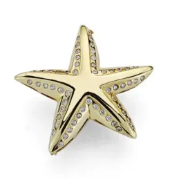 Alifler oro 18k estrella circonitas [7233]