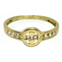 Sortija oro 18k circonitas [0343S]