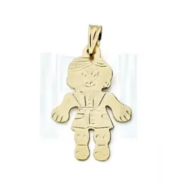 Colgante oro 18k niño 23mm. [7433]