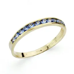 Sortija oro 18k aguamarina aguamarina [7437]