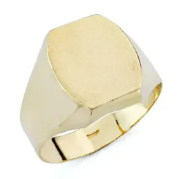 Sello oro 18k caballero hueco [7533]