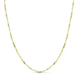 Cadena oro 18k maciza singapur 40 cm. 1,8 mm. 2.75 grs. [9517]