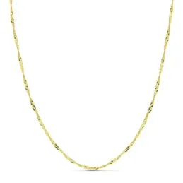 Cadena oro 18k maciza singapur 50 cm. 1,8 mm. 3.25 grs. [9519]