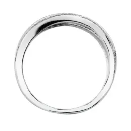 Sortija oro blanco 9k circonitas [AA0818]
