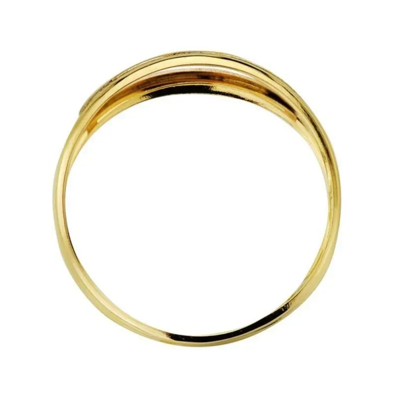 Sortija oro 9k bicolor calada [AA7479]