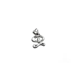 Colgante plata Ley 925m Indalo mini tallado 10mm. [AB1076]