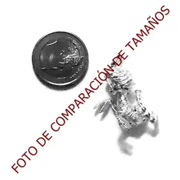 Colgante horóscopo plata Ley 925m Escorpio busto 33mm. [AB4164]