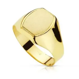 Sello oro 18k caballero hueco [7532]