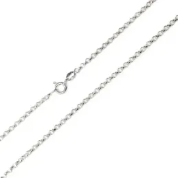 Cadena plata ley 925m 60cm. rolo hilo 0.35mm. [AB2558]