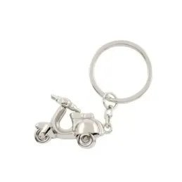 Llavero metálico móvil 35mm. moto Vespa ancho 27mm. unisex [AC1505]