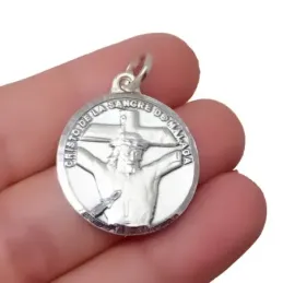 Cristo de la Sangre Málaga y Virgen de Consolación Escapulario Medall