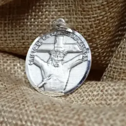 Cristo de la Sangre Málaga y Virgen de Consolación Escapulario Medall