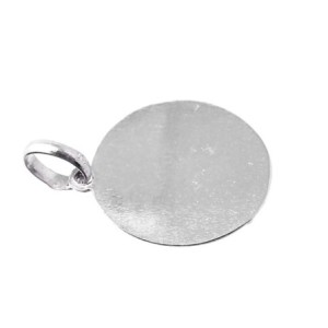Virgen de las Angustias Granada medalla plata Ley 925m unisex 21 mm.