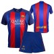 Uniforme F.C. Barcelona réplica oficial junior primera equipación. [AB2200]