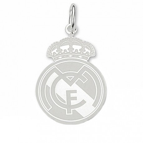 Colgante Escudo Real Madrid Plata De Ley Mm Esmalte