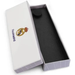 Llavero escudo Real Madrid Plata de ley caoba [6834]