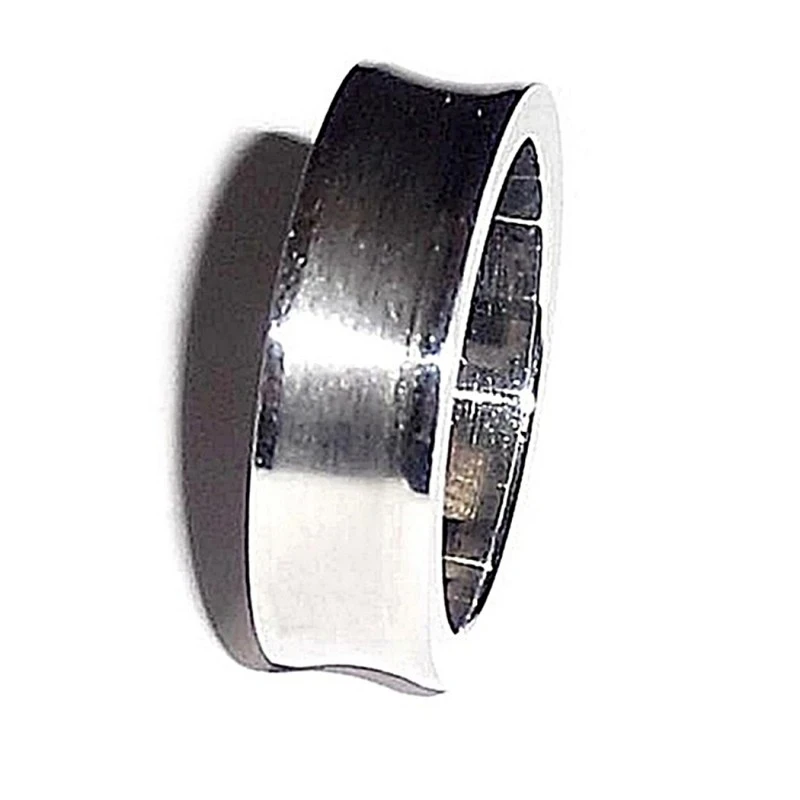 Alianza acero inoxidable talla 11.5 concava mate brillo
