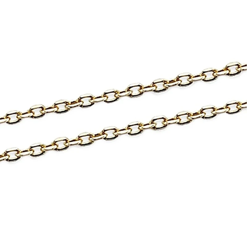 Cadena oro 18k forzada 50cm. 1mm. 2,40gr. [7090]
